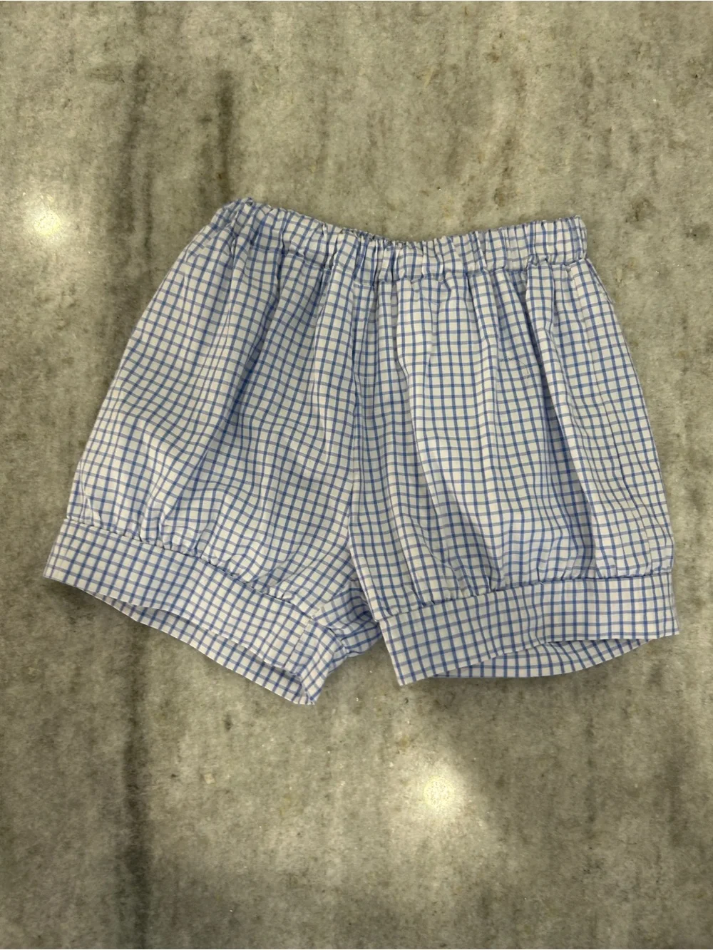 Classic Whimsy Girls Blue Striped Two-Piece Set with School Icons Size 6